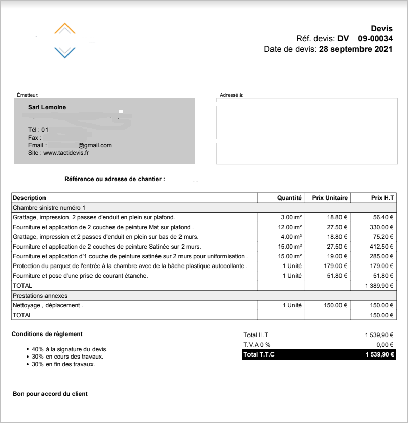obtenez rapidement un devis peinture à paris 19 : estimation gratuite, travaux soignés par des professionnels qualifiés. comparez les tarifs pour votre projet de rénovation ou décoration dans le 19ème arrondissement.