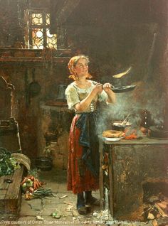 d&eacute;couvrez une s&eacute;lection de peintures de cuisines du 19&egrave;me si&egrave;cle, entre &oelig;uvres d