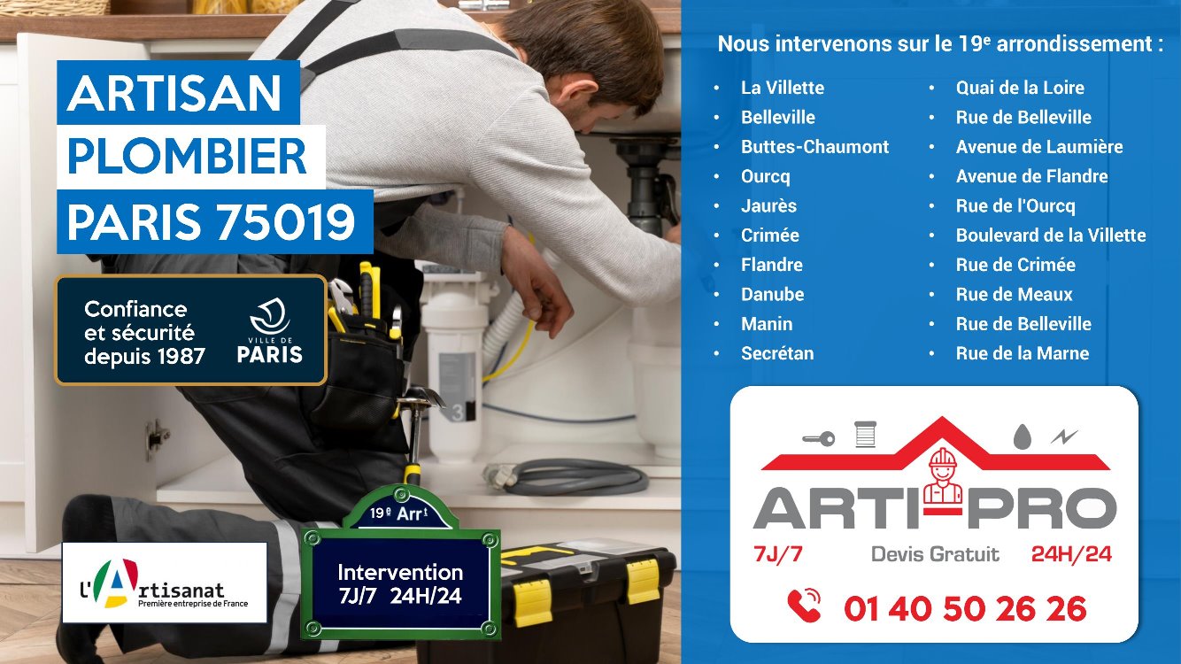 obtenez des services de plomberie fiables &agrave; petit budget &agrave; paris 75019. devis gratuit et interventions rapides pour tous vos besoins en plomberie !