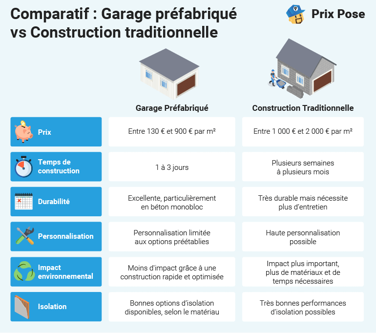 découvrez tout ce qu'il faut savoir sur le prix d’un garage : tarifs moyens, facteurs qui influencent le coût, conseils pour bien choisir et économiser sur la construction ou l’achat de votre garage.