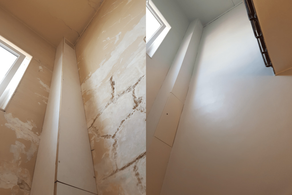 Rénover après un dégât des eaux à Paris 75019 besoin d’une rénovation suite à des dégâts des eaux à paris 75019 ? découvrez nos solutions rapides et efficaces pour réparer, assainir et restaurer votre logement après sinistre. devis gratuit et intervention spécialisée.