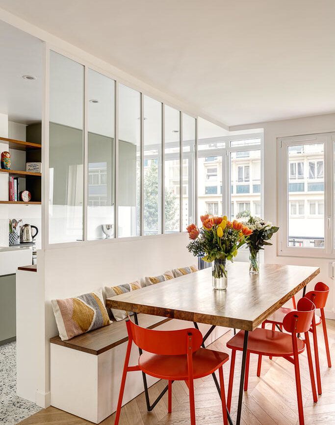 Salle à manger intégrée : astuces pour cuisines à Paris 19ème découvrez nos solutions d’aménagement de salle à manger intégrée à paris 19 : design moderne, optimisation de l’espace et conseils personnalisés pour transformer votre intérieur.